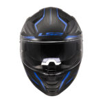 Kaciga LS2 Full Face FF811 VECTOR II ALIZER crno plava sa naočarima