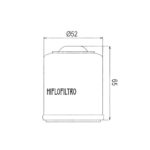 HIFLOFILTRO MOTO FILTER ULJA (HF183)