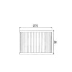 HIFLOFILTRO MOTO FILTER ULJA (HF401)