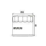 HIFLOFILTRO FILTER ULJA (HF682)