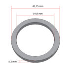 Dihtung auspuha prsten (34,9×41,7×5,2) Athena