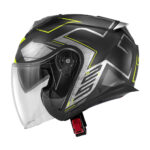 Kaciga jet GIVI X25 TRACE mat crno titanium žuta