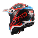 Kaciga LS2 Cross MX700 SUBVERTER EVO II STOMP belo plavo crvena
