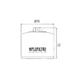 Filter ulja HF160RC Hiflo (RACING)  (HF160RC)