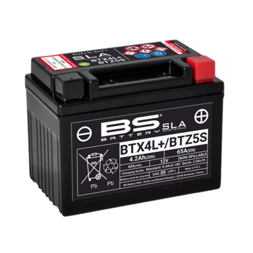 Akumulator BS 12V 4Ah BTX4L-FA SLA desni plus (113x70x85) 65A (BTX4L-FA)