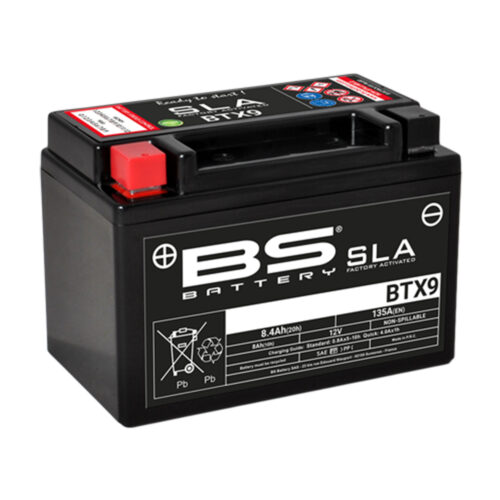 Akumulator BS 12V 8Ah SLA gel BTX9-FA levi (150x87x105) 135A (BTX9-FA)