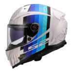 Kaciga LS2 Full Face FF811 VECTOR II FREEDOM belo siva