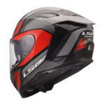 Kaciga LS2 Full Face FF817 CHALLENGER II VIPER sivo crvena