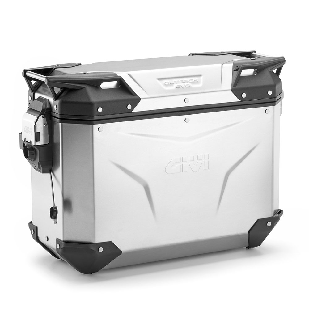 da4d672c-a923-4bc6-82c9-d3b81db6158e Bočni kofer GIVI TREKKER OUTBACK MONOKEY® CAM SIDE EVO SMART 37 ALU niklovani levi 37L