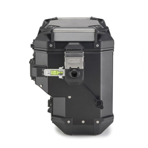 Bočni kofer GIVI TREKKER OUTBACK MONOKEY® CAM SIDE EVO SMART 40 BLACK LINE ALU crni desni 40L