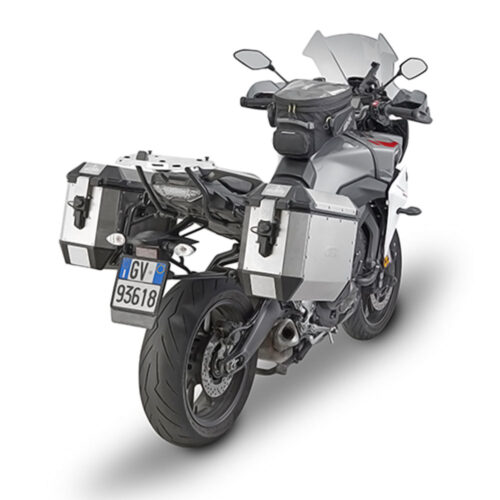 Bočni koferi GIVI TREKKER ALASKA ALU niklovani Monokey 36L