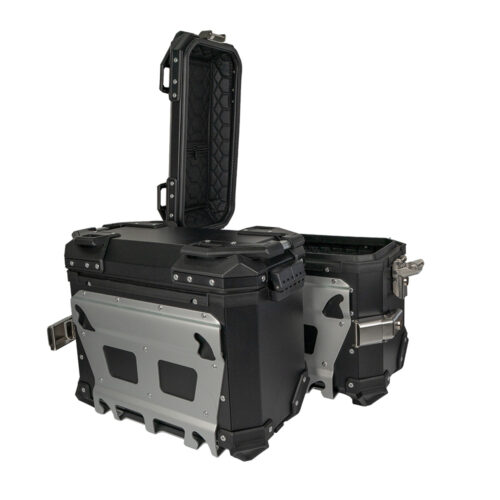 Bočni koferi X-LAND ALU crni 30L+30L Y-MODEL