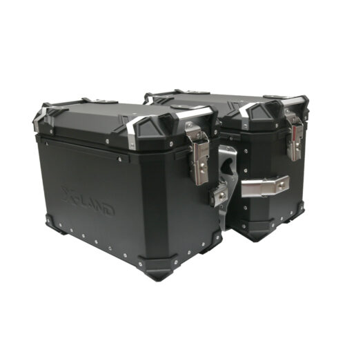 Bočni koferi X-LAND ALU crni 38L+38L