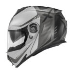 Kaciga GIVI Flip Up X27 DIMENSION crno titanium srebrna