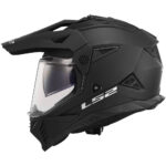 Kaciga LS2 Enduro MX702 PIONEER II mat crna