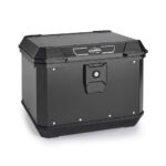 Centralni kofer Kappa K’METROBOX KMX500B Alu crni Monolock 50L