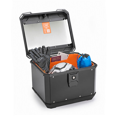 Centralni kofer Kappa K’METROBOX KMX500B Alu crni Monolock 50L