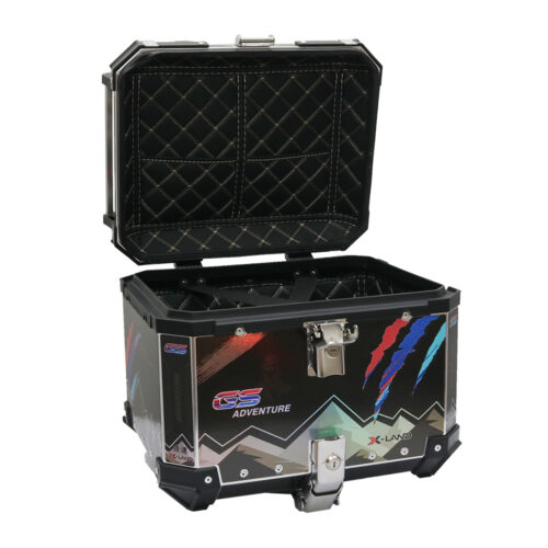 Centralni kofer X-LAND ALU crni ADVENTURE 45L