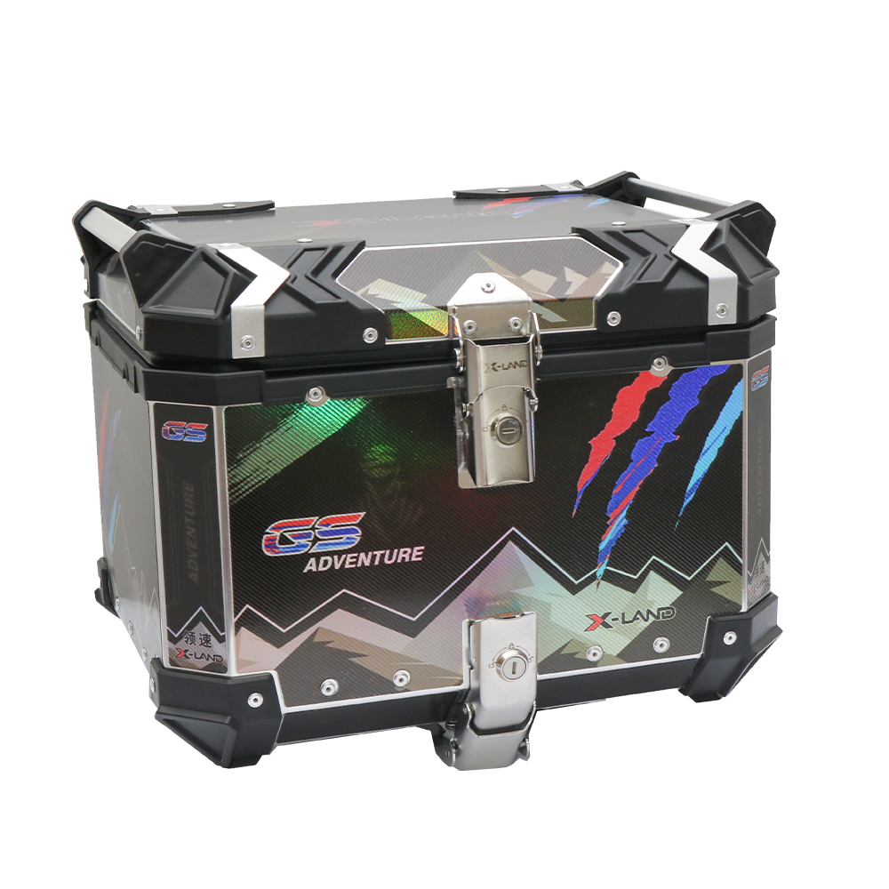 53cd6589-b6d5-4797-9264-47b947b3c5e0 Centralni kofer X-LAND ALU crni ADVENTURE 45L