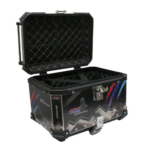Centralni kofer X-LAND ALU crni ADVENTURE 55L