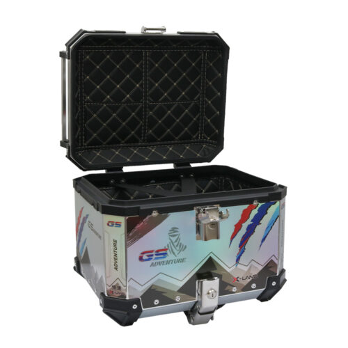 Centralni kofer X-LAND ALU sivi ADVENTURE 45L