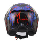 Kaciga LS2 Jet OF616 AIRFLOW II ZOMBIE II crno crvena