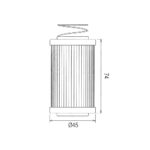Filter ulja HF567 Hiflo