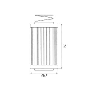 Filter ulja HF567 Hiflo