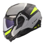 Kaciga LS2 Flip Up FF910 ADVANT II TRIPLE LIGHT siva