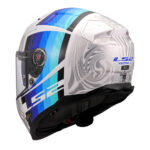 Kaciga LS2 Full Face FF811 VECTOR II FREEDOM belo siva