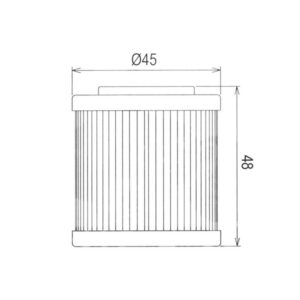 Filter ulja HF154 Hiflo
