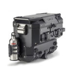 Bočni kofer GIVI TREKKER OUTBACK MONOKEY® CAM SIDE EVO SMART 40 BLACK LINE ALU crni desni 40L