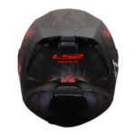 Kaciga LS2 Full Face FF820 RAPID III KAIJU II crno crvena