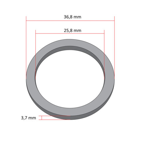 Dihtung auspuha prsten (25,8×36,8×3,7)  Athena