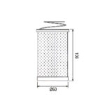 Filter ulja HF178 Hiflo