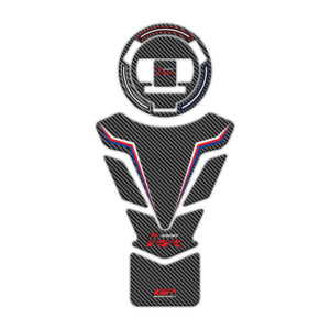 Nalepnice rezervoara TANK PAD set BMW S 1000 RR (15-18) plavo belo crvena carbon GP KOMPOZIT