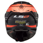 Kaciga LS2 Full Face FF805 THUNDER CARBON ATTACK crveno žuta