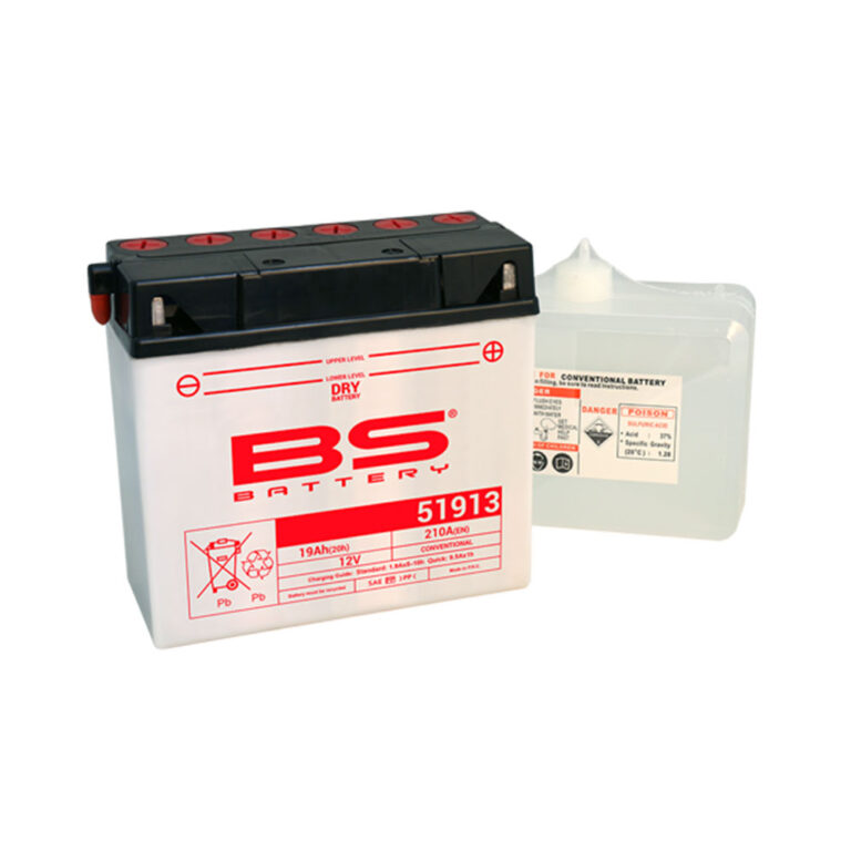 Akumulator BS 12V 19Ah sa kiselinom 51913 desni plus (186x82x171) 210A