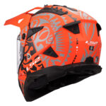 Kaciga LS2 Enduro MX702 PIONEER II RANGI mat narandžasta