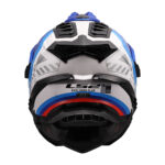 Kaciga LS2 Enduro MX701 EXPLORER HEXA belo plavo crvena