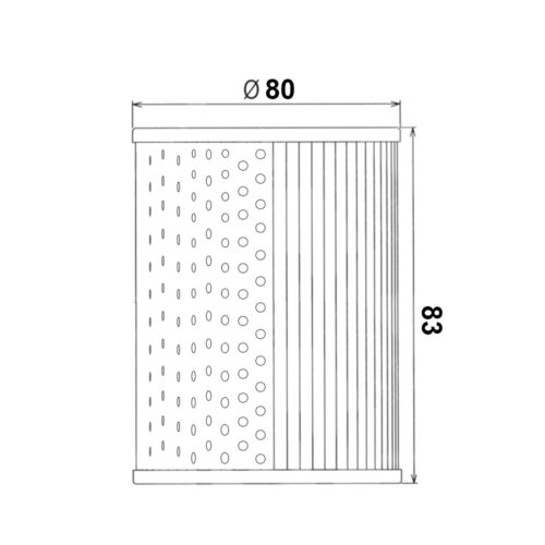 Filter ulja HF126 Hiflo