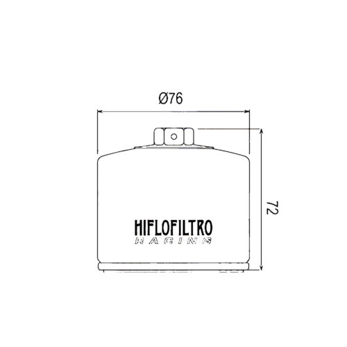 Filter ulja HF160RC Hiflo (RACING)  (HF160RC)