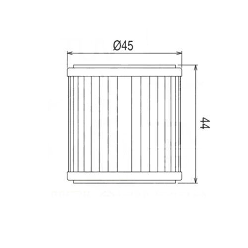 Filter ulja HF593 Hiflo