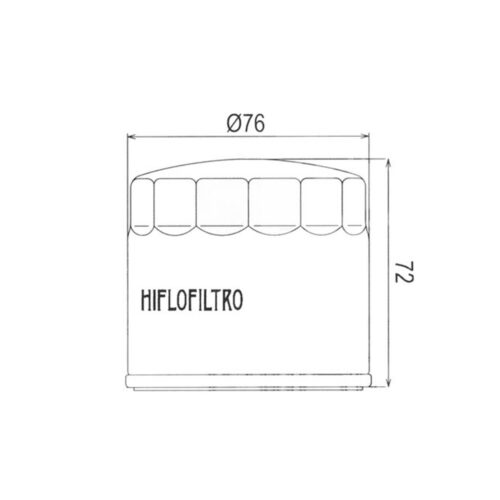 HIFLOFILTRO FILTER ULJA  (HF153)