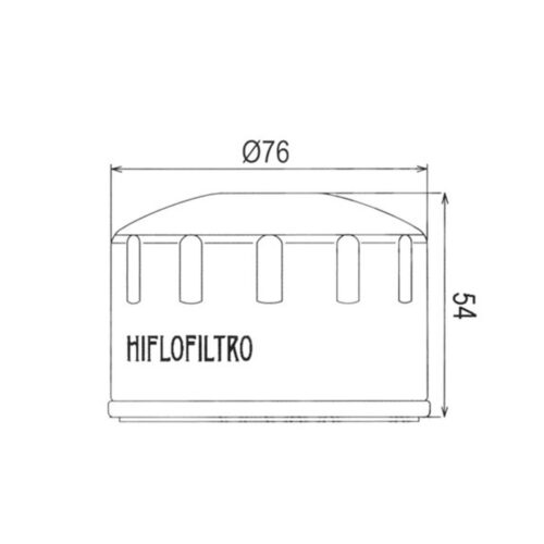 HIFLOFILTRO FILTER ULJA ( HF164)