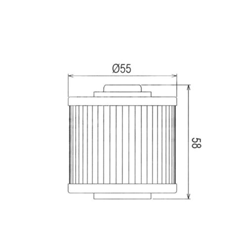 HIFLOFILTRO MOTO FILTER ULJA (HF145)