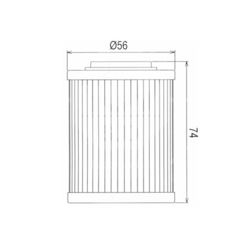 HIFLOFILTRO MOTO FILTER ULJA (HF152)