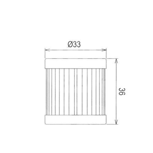 HIFLOFILTRO MOTO FILTER ULJA (HF181)