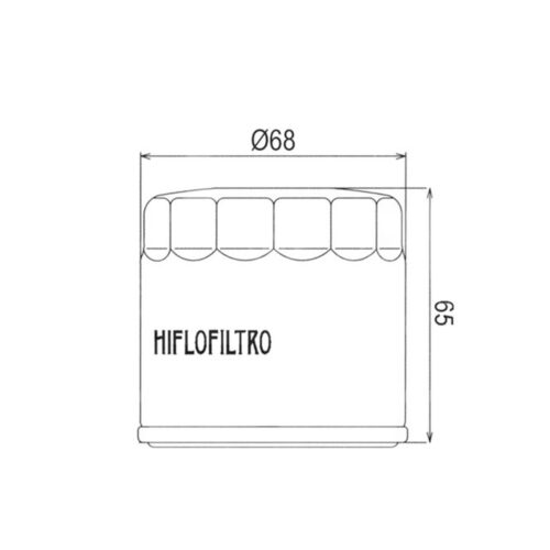 HIFLOFILTRO MOTO FILTER ULJA HF191  (HF191)