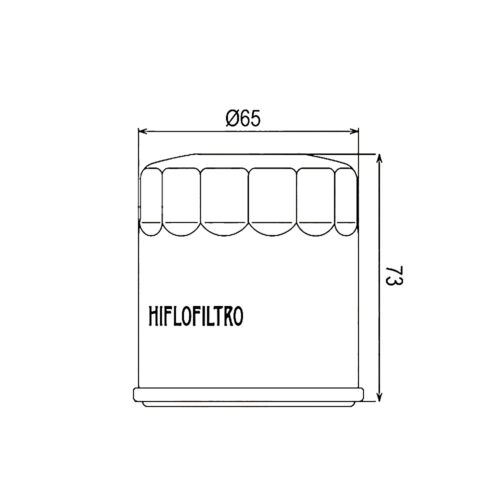 HIFLOFILTRO MOTO FILTER ULJA (HF303)